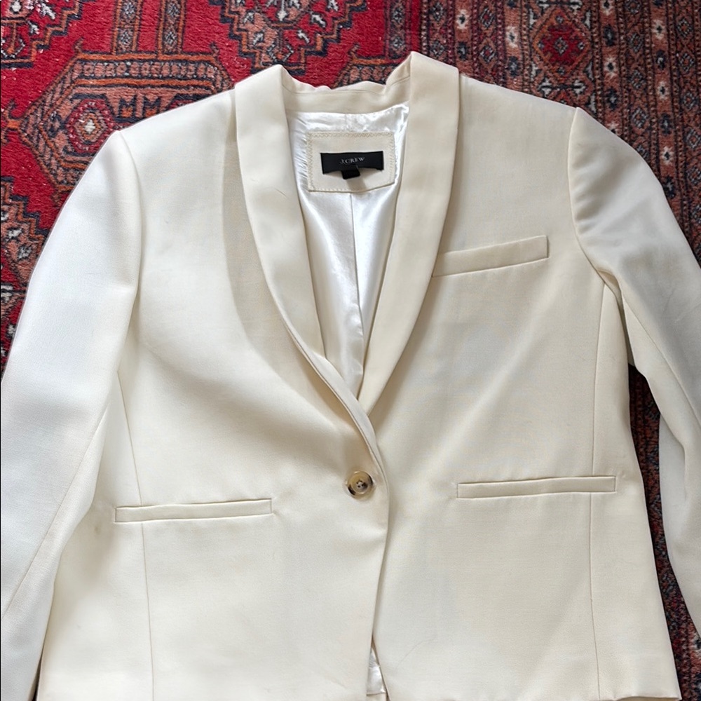 J. Crew Cream Blazer